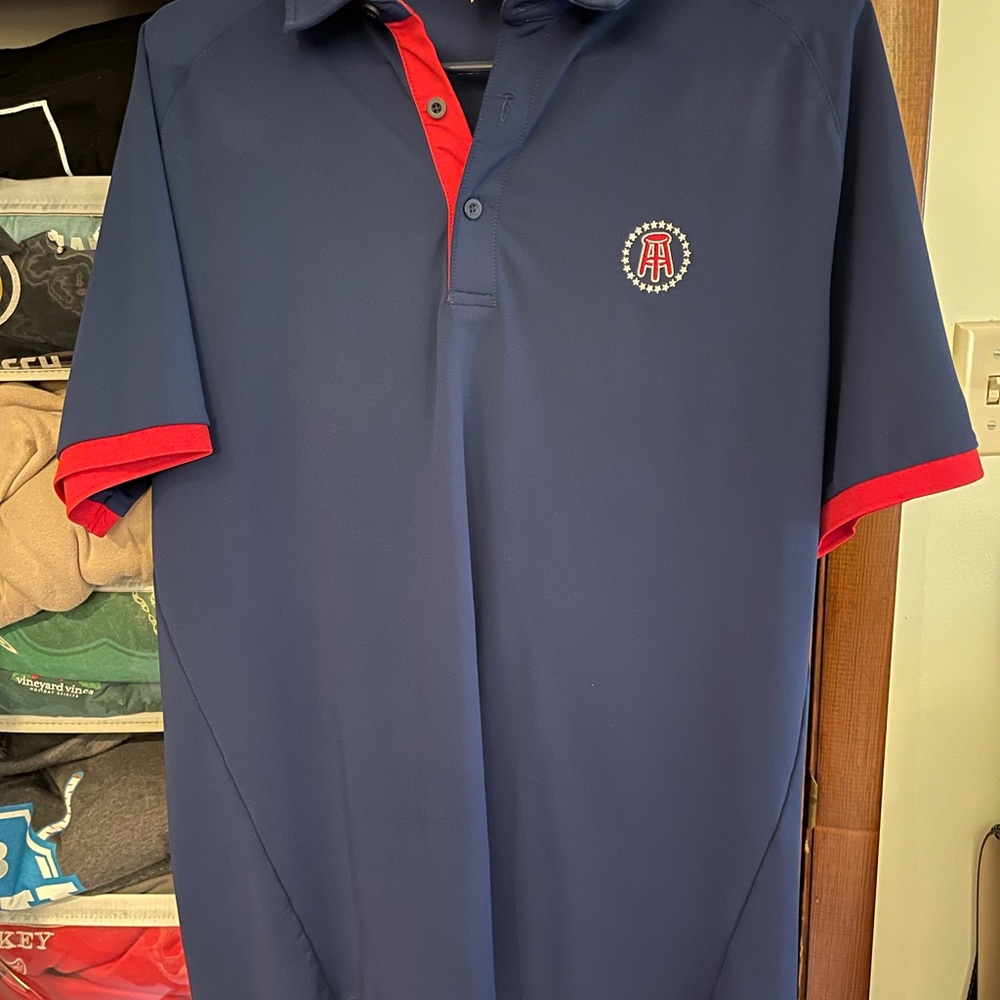 Barstool Navy Polo